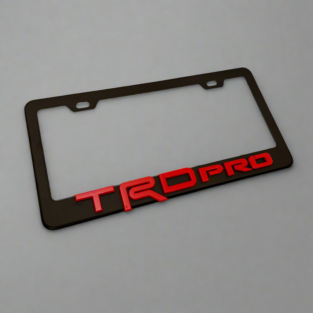 Y_STORE_TRD PRO LICENSE PLATE FRAME