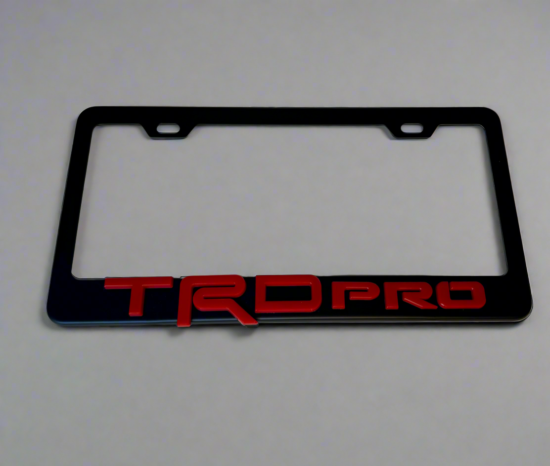 Y_STORE_TRD PRO LICENSE PLATE FRAME 002